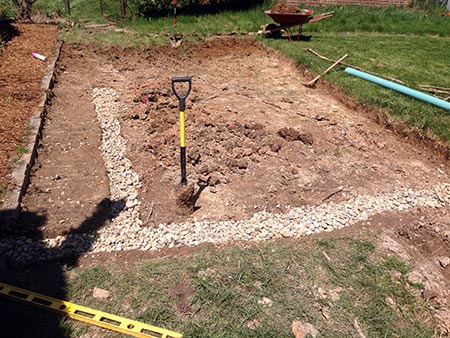 Drainage is important. Brummett Enterprises in Bloomington Indiana can help with all of your gardening and landscaping needs, including organic gardens. Call us today!